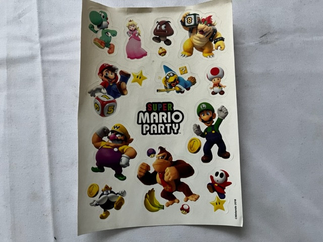 Super Mario Stickers-image not found