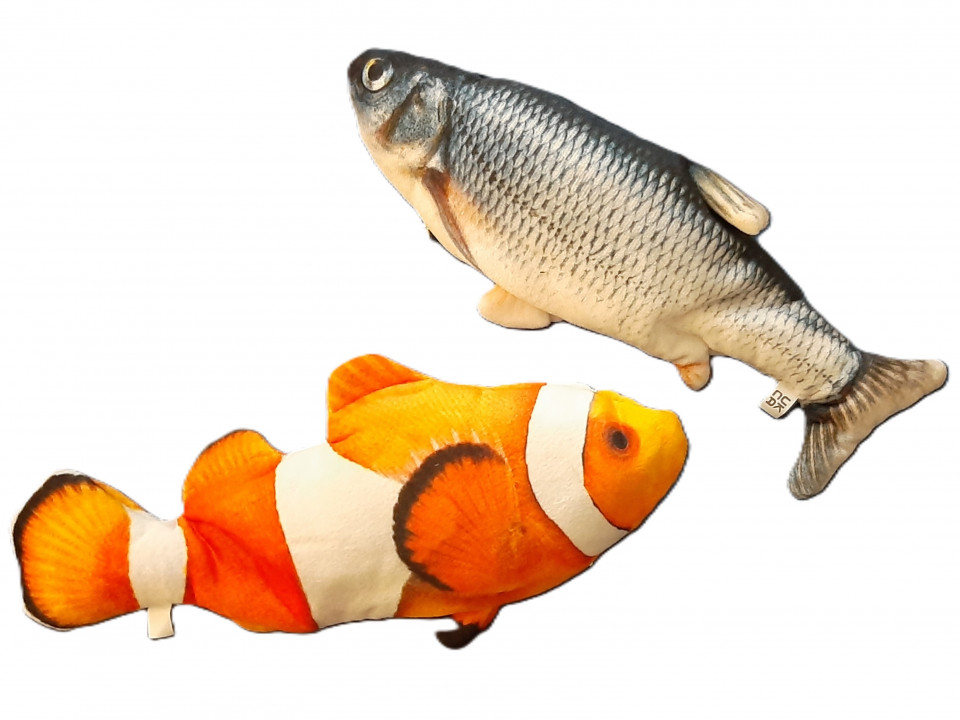 Floppy Fish Cat Toys-image not found