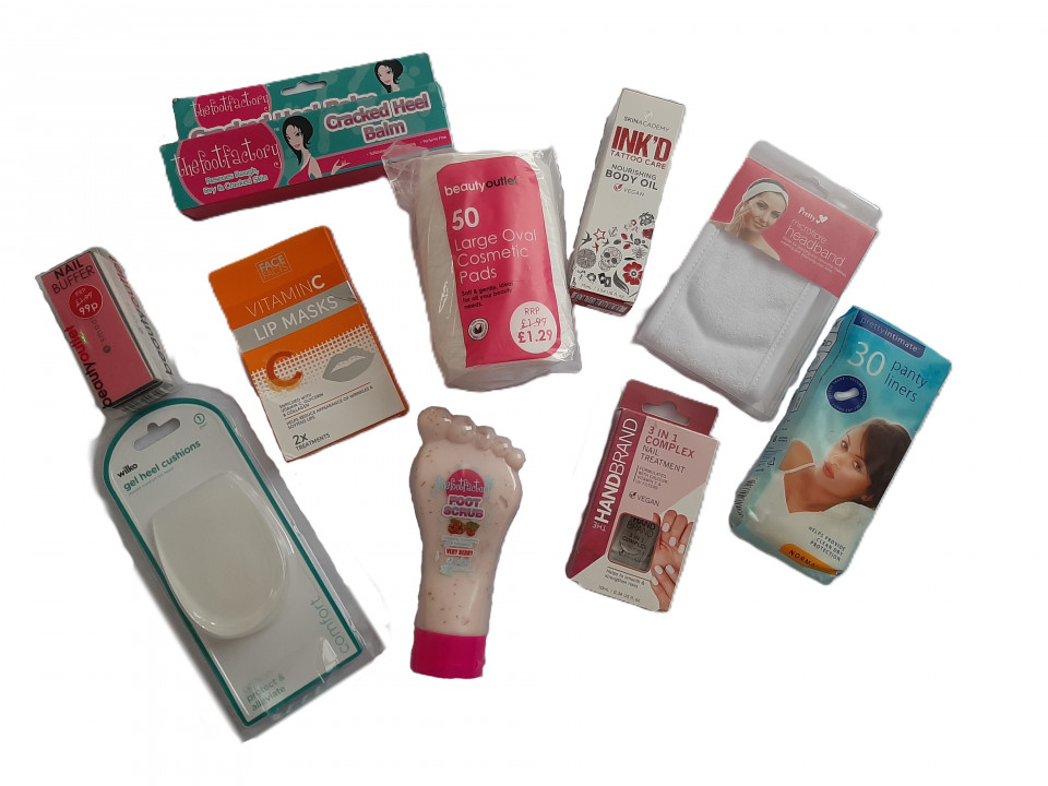 Assorted Hygiene Products-image not found