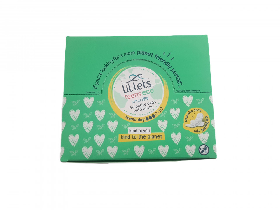 Teens Eco Day Pads with Wings-image not found