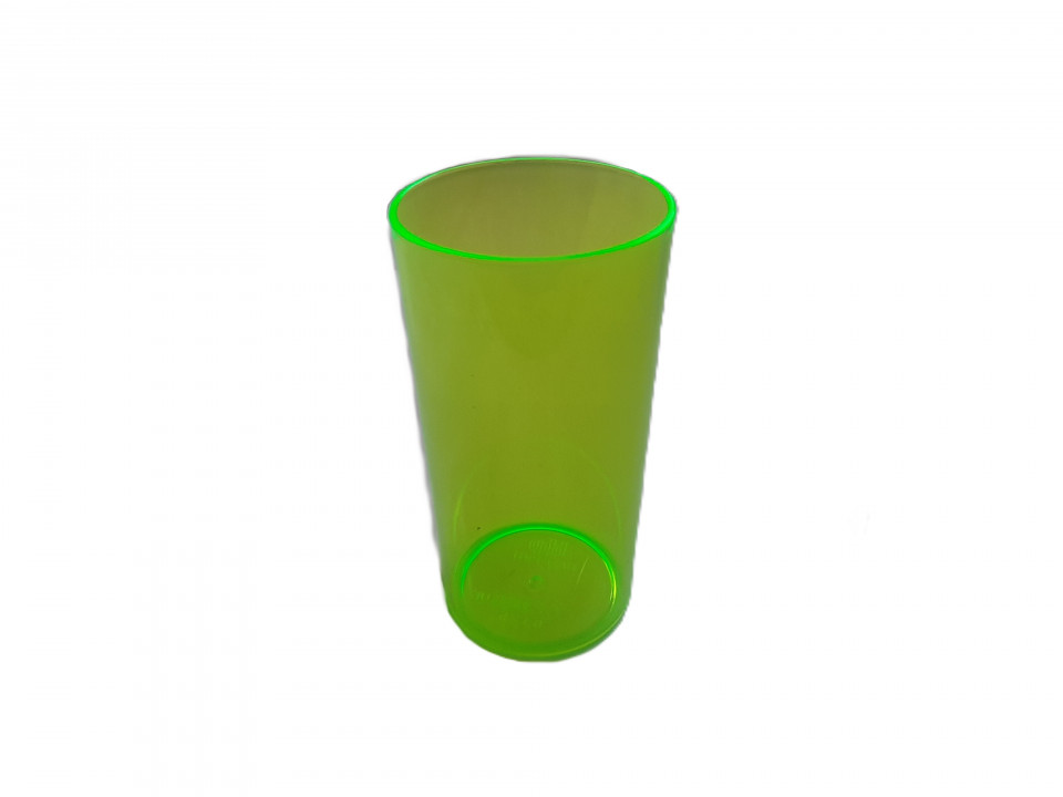 Reusable Plastic Half Pint glasses-image not found