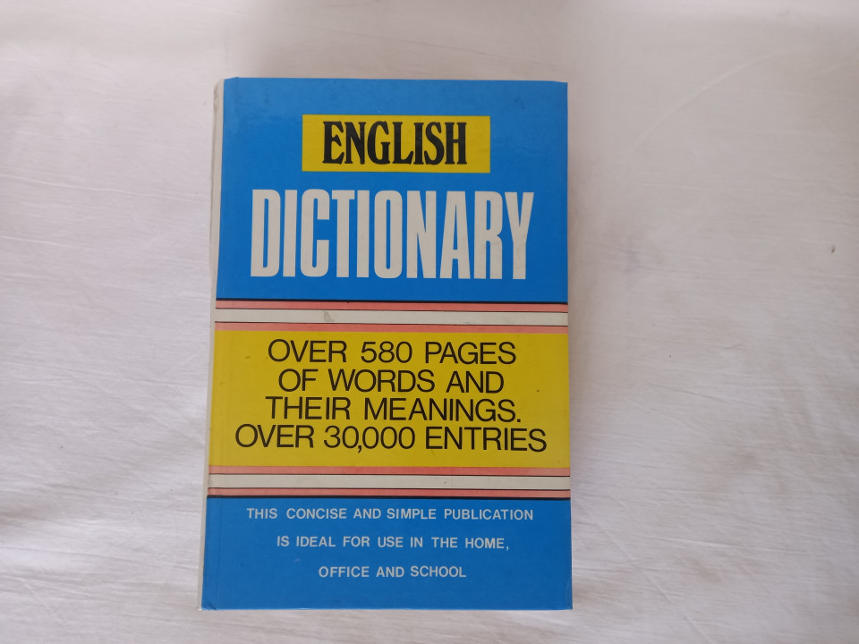 English Dictionary-image not found