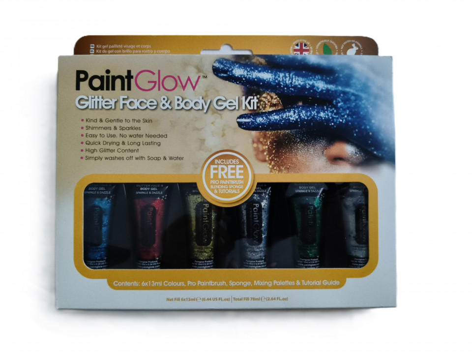 Glitter Face & Body Gel Kit-image not found