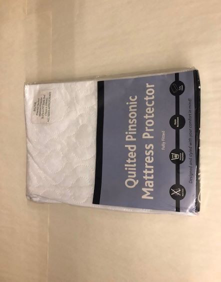Quilted Pinsonic Mattress Protector (Bunk bed size)-image not found
