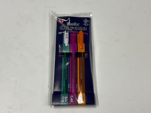 Packs of 3 Colour Pens-image not found
